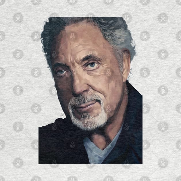 Sir Tom Jones by drawingsbymegsart